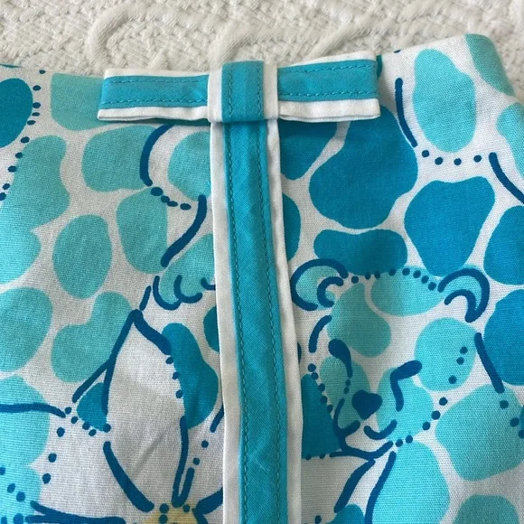 Lilly Pulitzer “Leopard Lounge” Skort Blue/White Size 2 Excellent Condition! - Picture 5 of 9